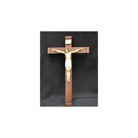 Cristo Muerto mediano roble...