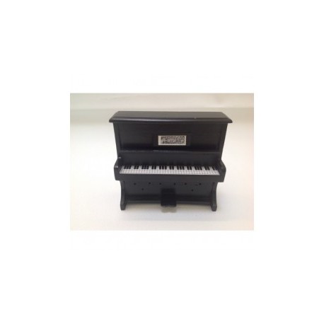 Piano mini negro y café