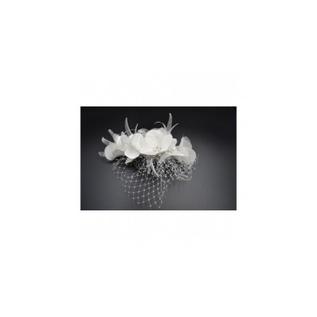TOCP Tocado flores blancas...