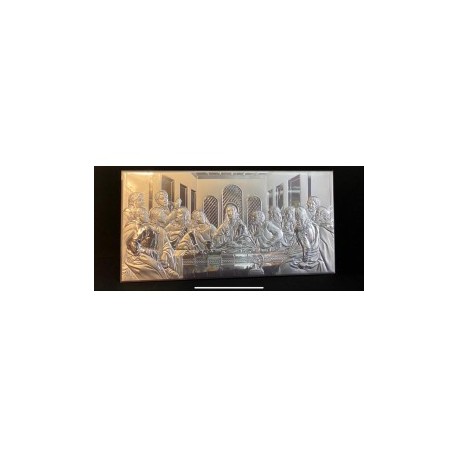 Retablo en plata italiana...