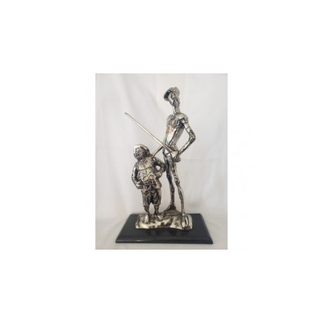 Don Quijote con Sancho Panza
