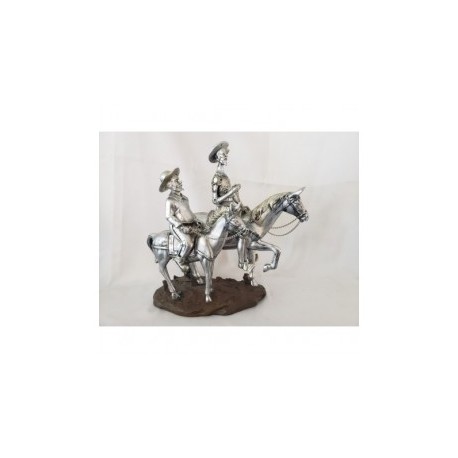 Don Quijote y Sancho Panza...