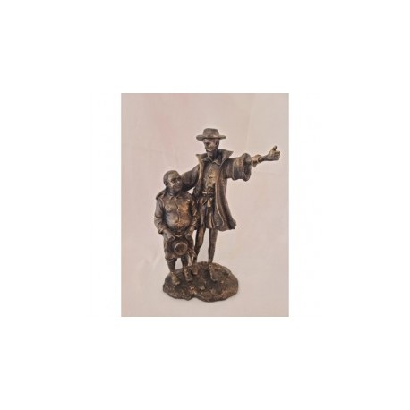 Don Quijote  con Sancho Panza