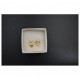 Arete para bebé en oro de 14 k