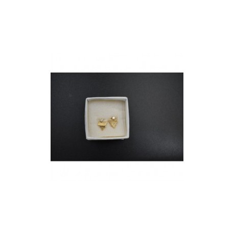 Arete para bebé en oro de 14 k