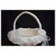 Canasta  para boda  blanca...